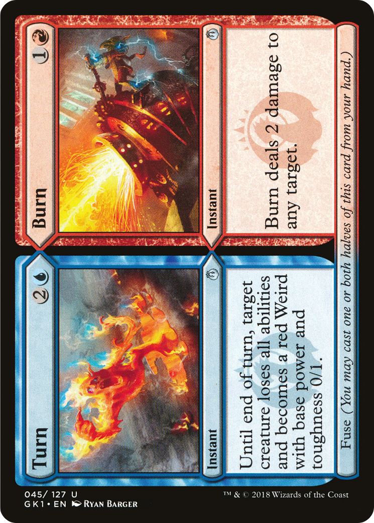 Turn // Burn (045) - GRN Guild Kit