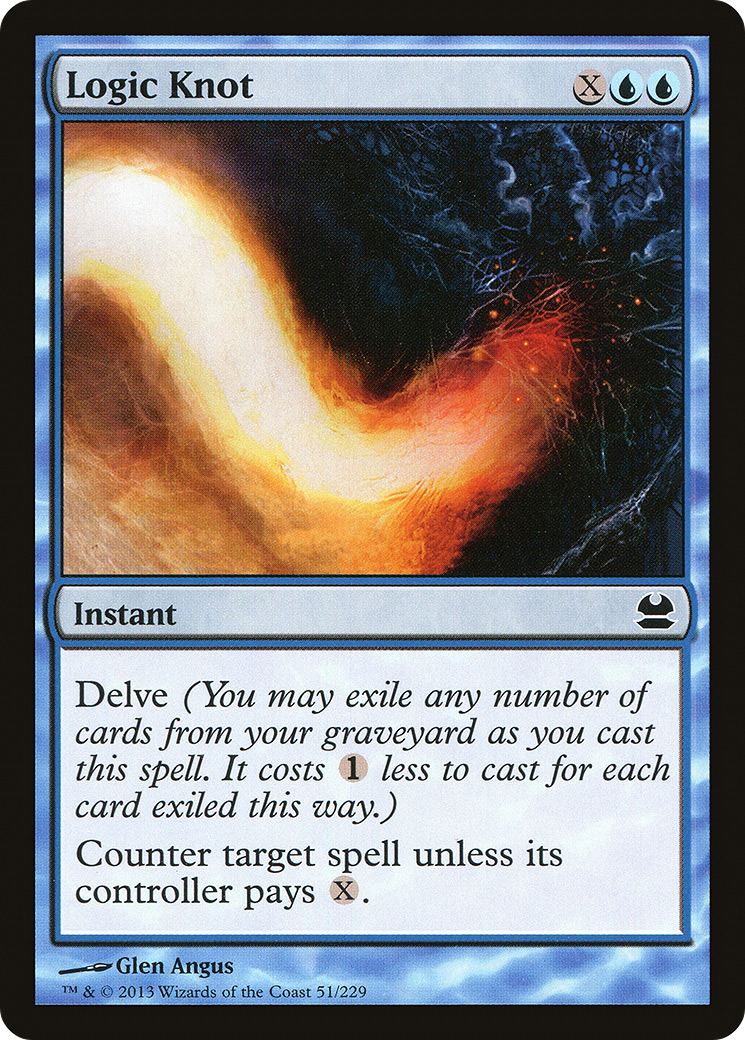 Logic Knot (051) Foil - Modern Masters
