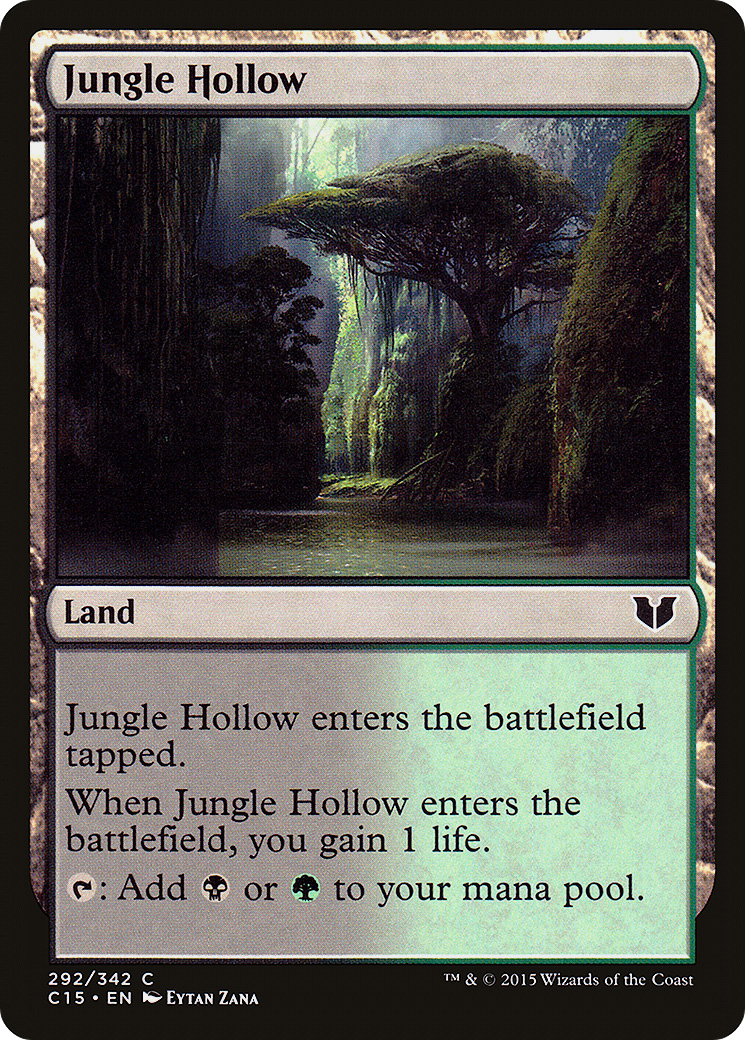 Jungle Hollow (292) - Commander 2015