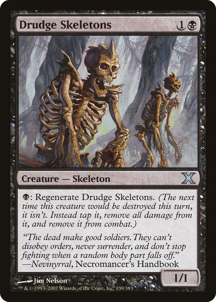 Drudge Skeletons (139) - Tenth Edition