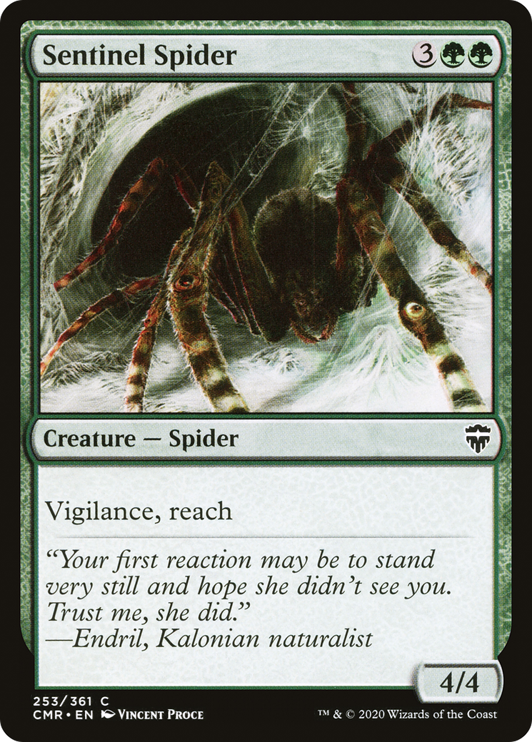 Sentinel Spider (253) - Commander Legends