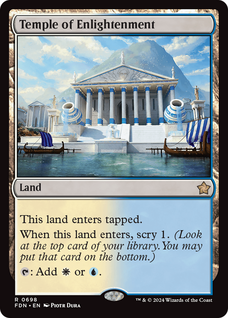 Temple of Enlightenment (698) - Foundations