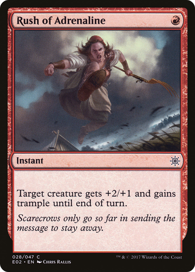 Rush of Adrenaline (028) - Explorers of Ixalan