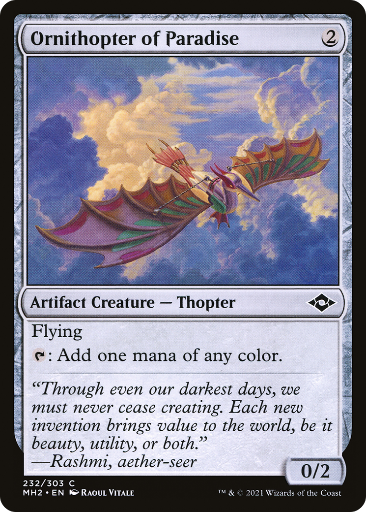 Ornithopter of Paradise (232) Foil - Modern Horizons 2