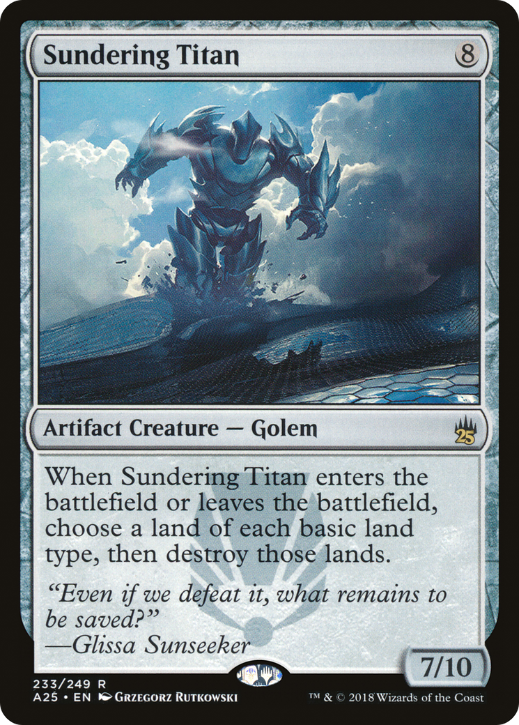 Sundering Titan (233) - Masters 25