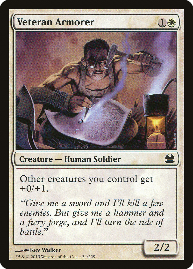 Veteran Armorer (034) - Modern Masters