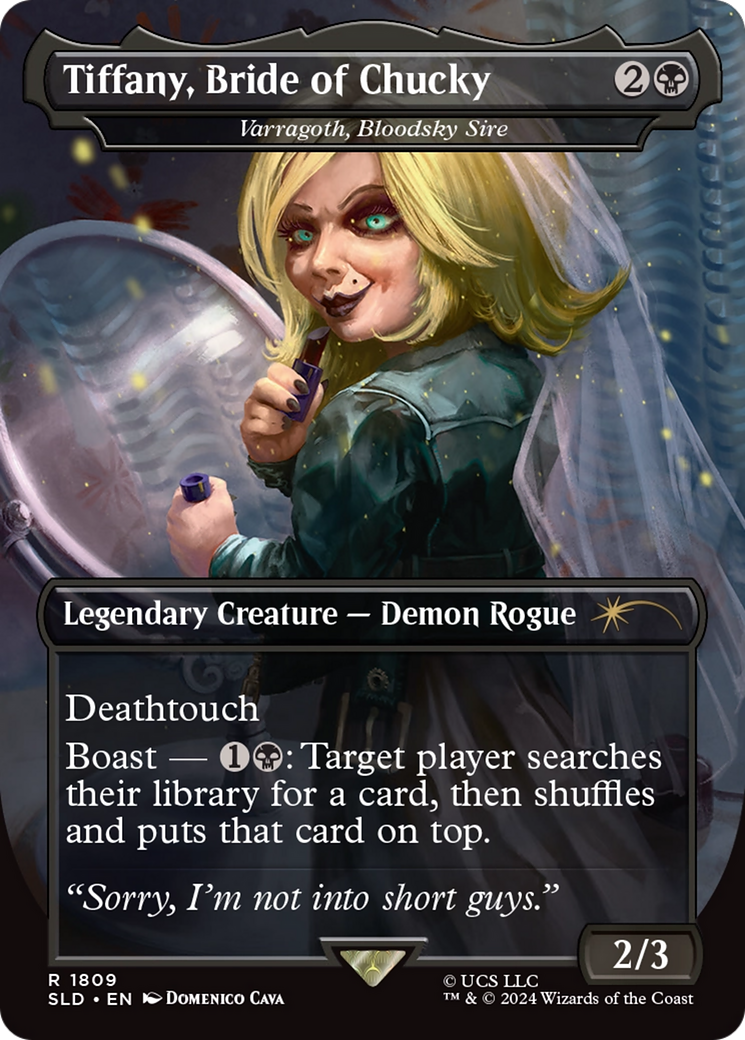 Tiffany, Bride of Chucky – Varragoth, Bloodsky Sire (1809) - Secret Lair Drop