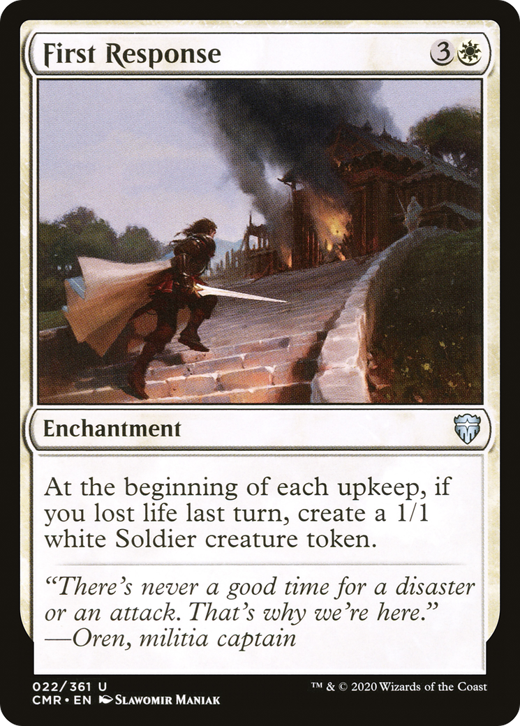 First Response (022) - Commander Legends