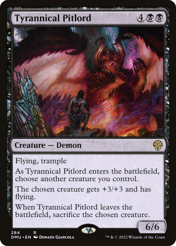 Tyrannical Pitlord (284) Foil - Dominaria United