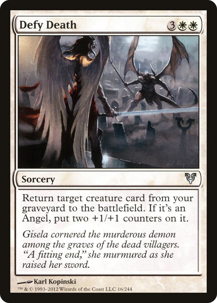 Defy Death (016) - Avacyn Restored
