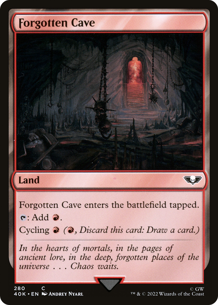 Forgotten Cave (280) - Warhammer 40,000 Commander