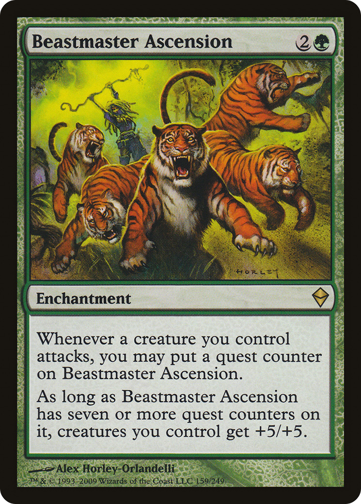 Beastmaster Ascension (159) - Zendikar