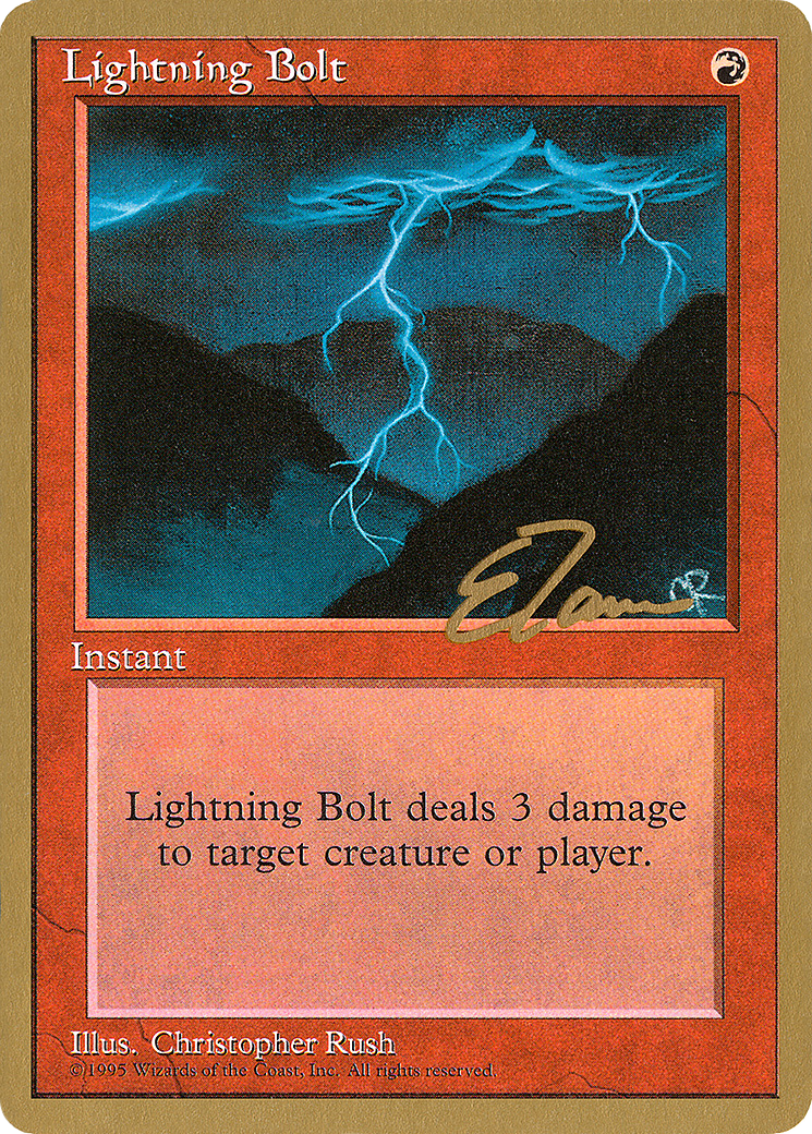 Lightning Bolt (et208) - Pro Tour Collector Set