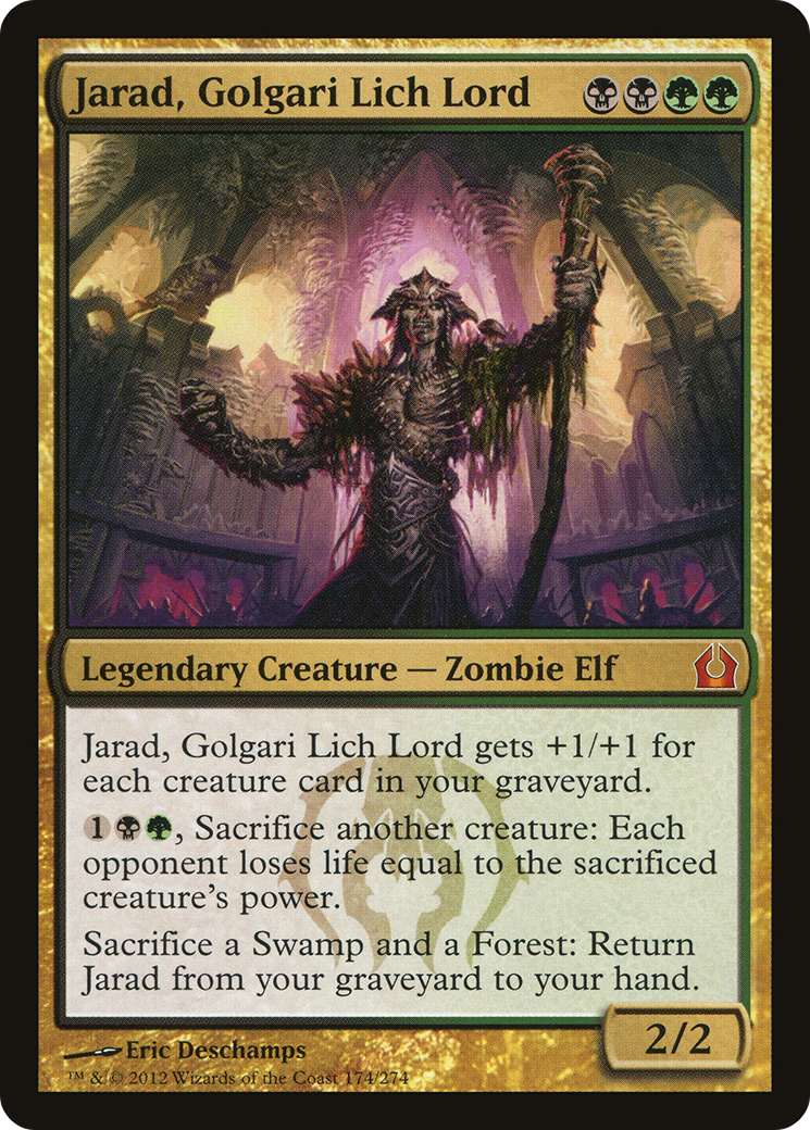 Jarad, Golgari Lich Lord (174) - Return to Ravnica