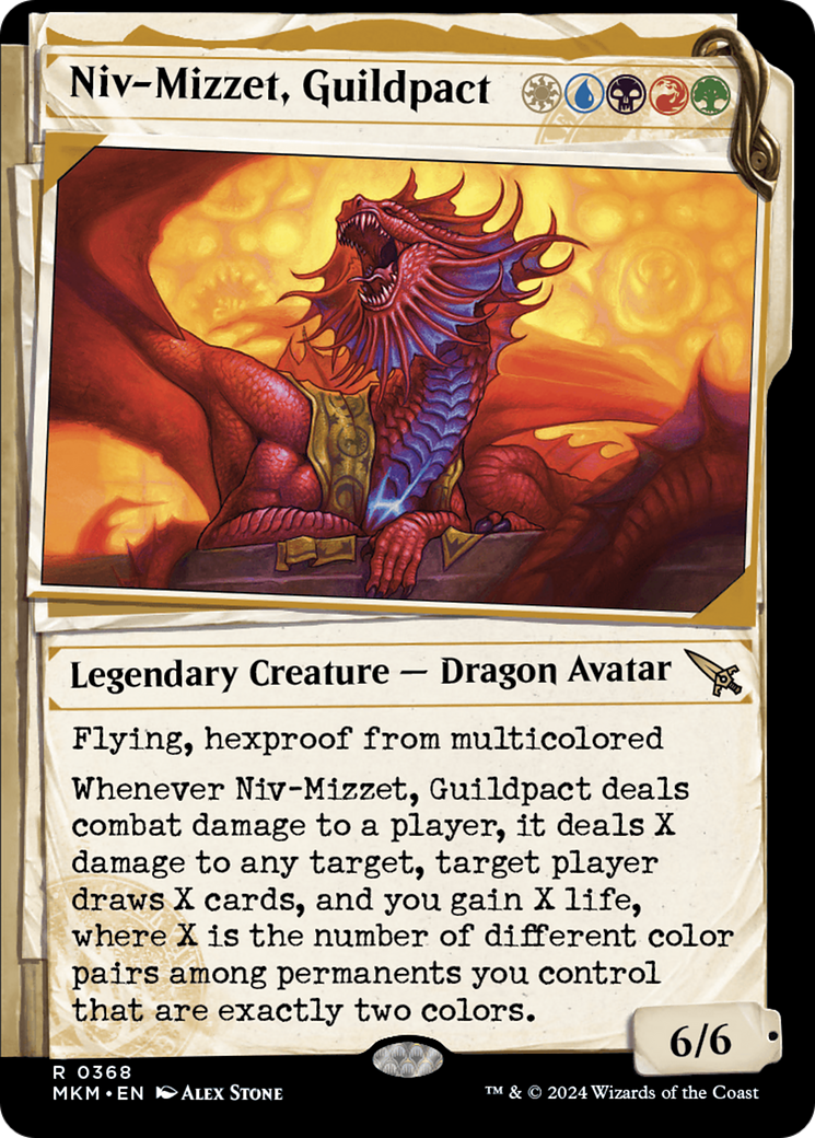 Niv-Mizzet, Guildpact (Showcase) (368) - Murders at Karlov Manor