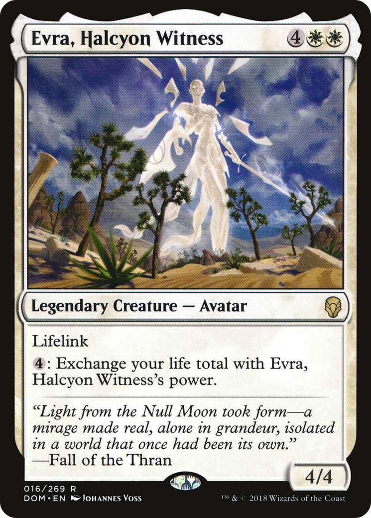 Evra, Halcyon Witness (016) Foil - Dominaria