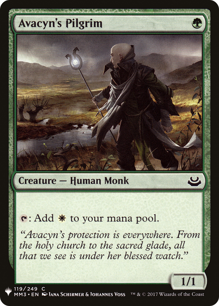 Avacyn's Pilgrim (MM3-119) - The List