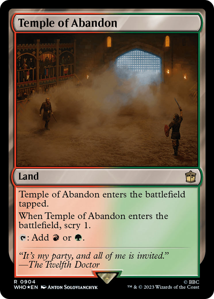 Temple of Abandon (904) Foil - Doctor Who