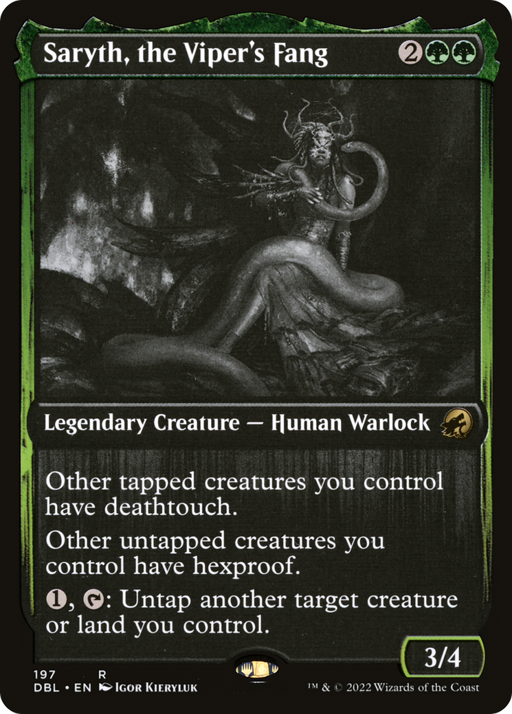Saryth, the Viper's Fang (197) - Innistrad: Double Feature