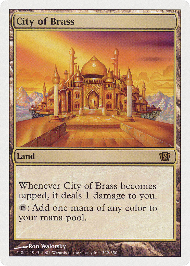 City of Brass (322) Foil - Eighth Edition