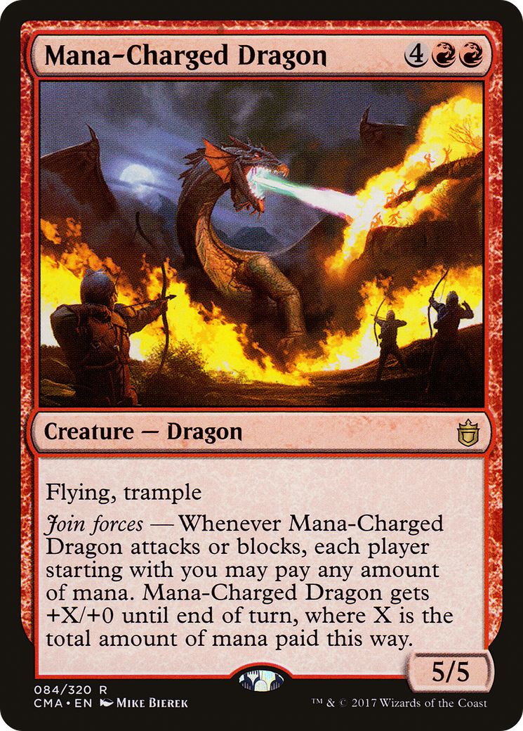 Mana-Charged Dragon (084) - Commander Anthology