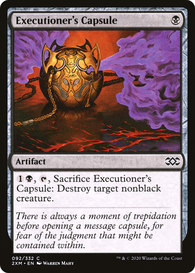 Executioner's Capsule (092) Foil - Double Masters