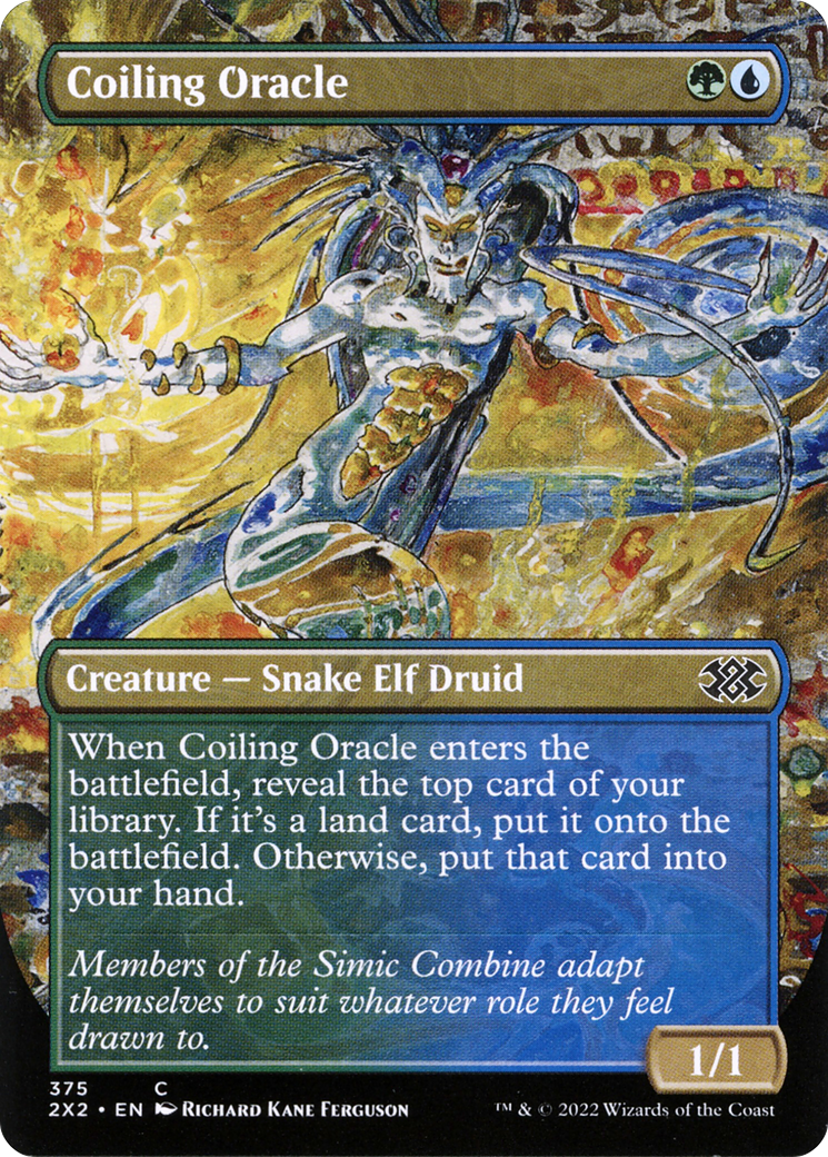 Coiling Oracle (375) Foil - Double Masters 2022