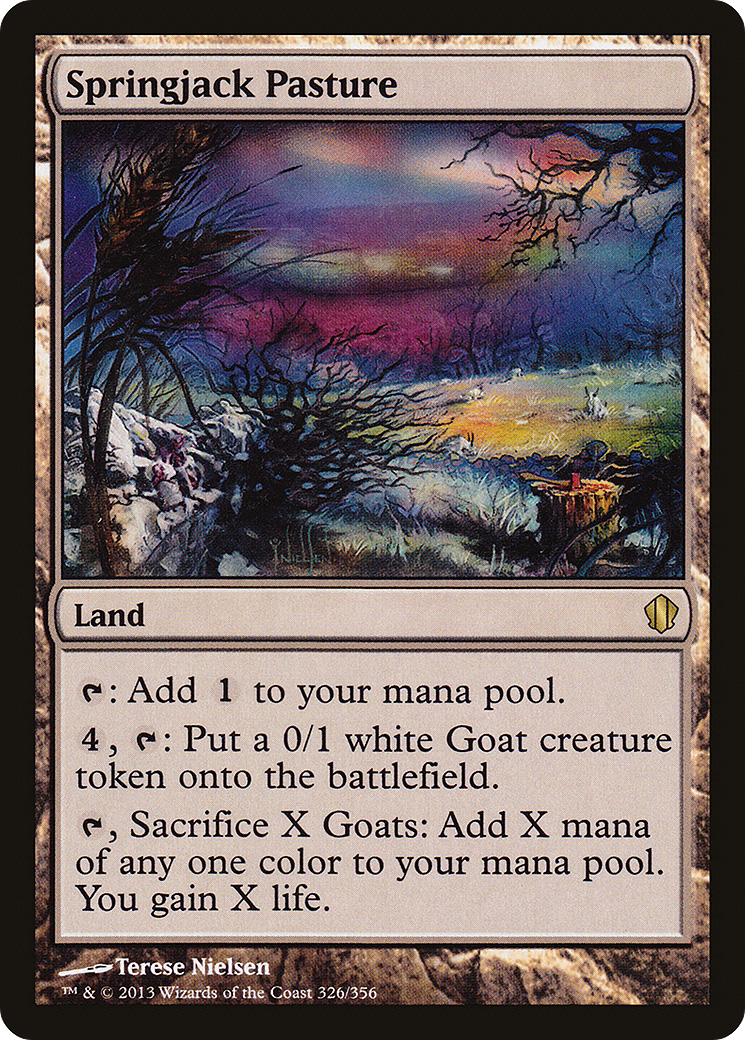 Springjack Pasture (326) - Commander 2013