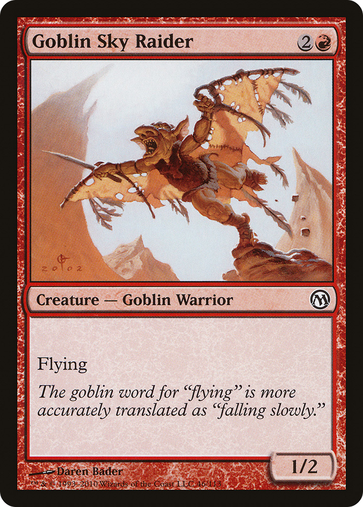 Goblin Sky Raider (046) - Duels of the Planeswalkers