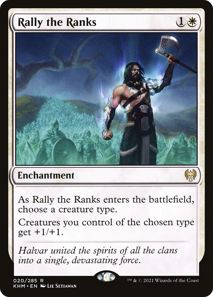 Rally the Ranks (020) Foil - Kaldheim
