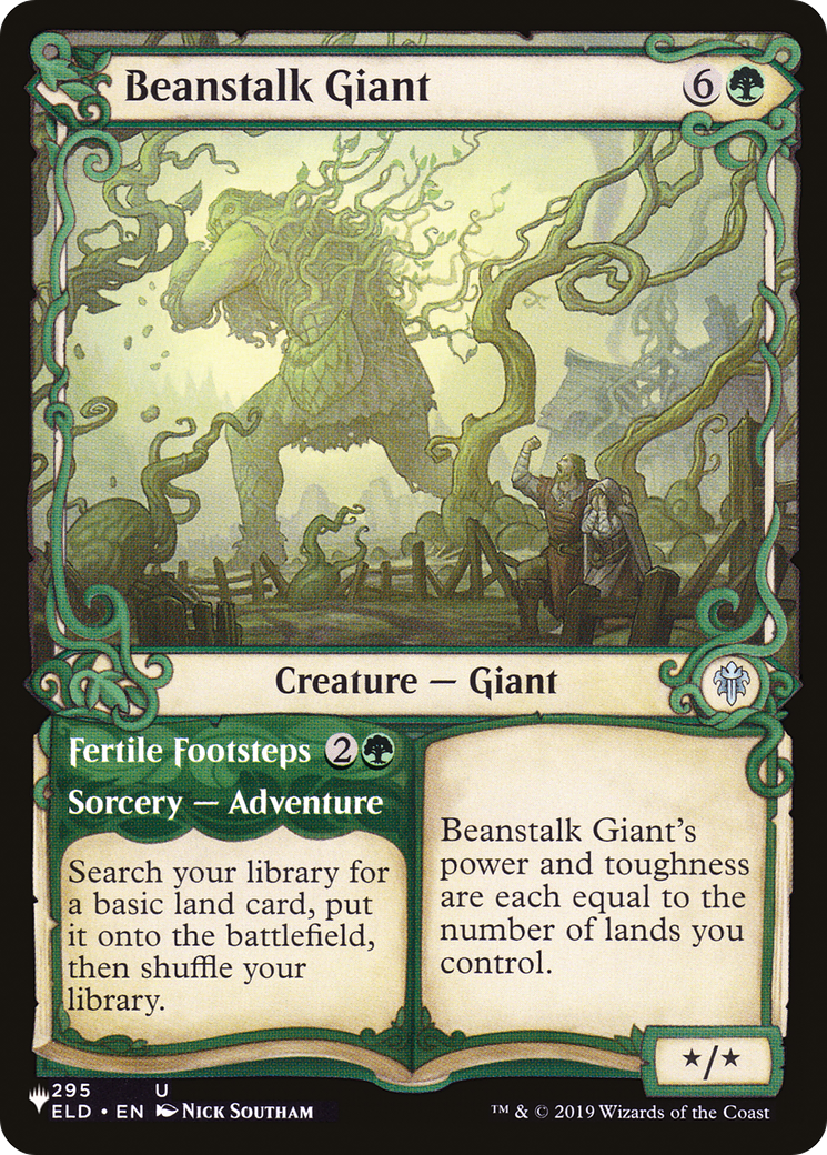 Beanstalk Giant // Fertile Footsteps (ELD-295) - The List
