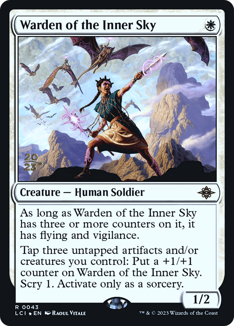 Warden of the Inner Sky (043) Foil - The Lost Caverns of Ixalan Promos