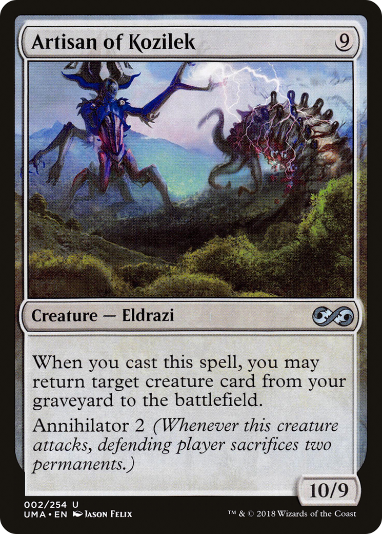 Artisan of Kozilek (002) Foil - Ultimate Masters