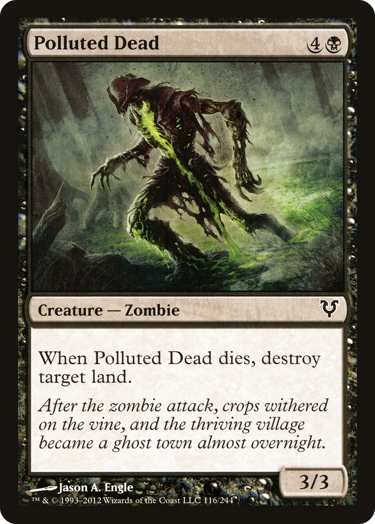 Polluted Dead (116) - Avacyn Restored