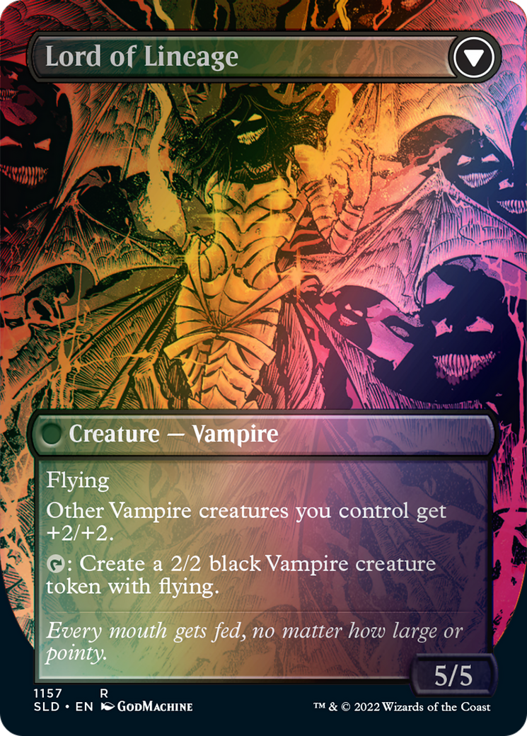 Bloodline Keeper // Lord of Lineage (1157) Foil - Secret Lair Drop
