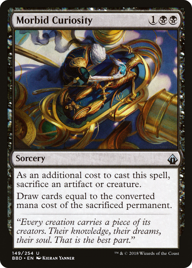 Morbid Curiosity (149) Foil - Battlebond