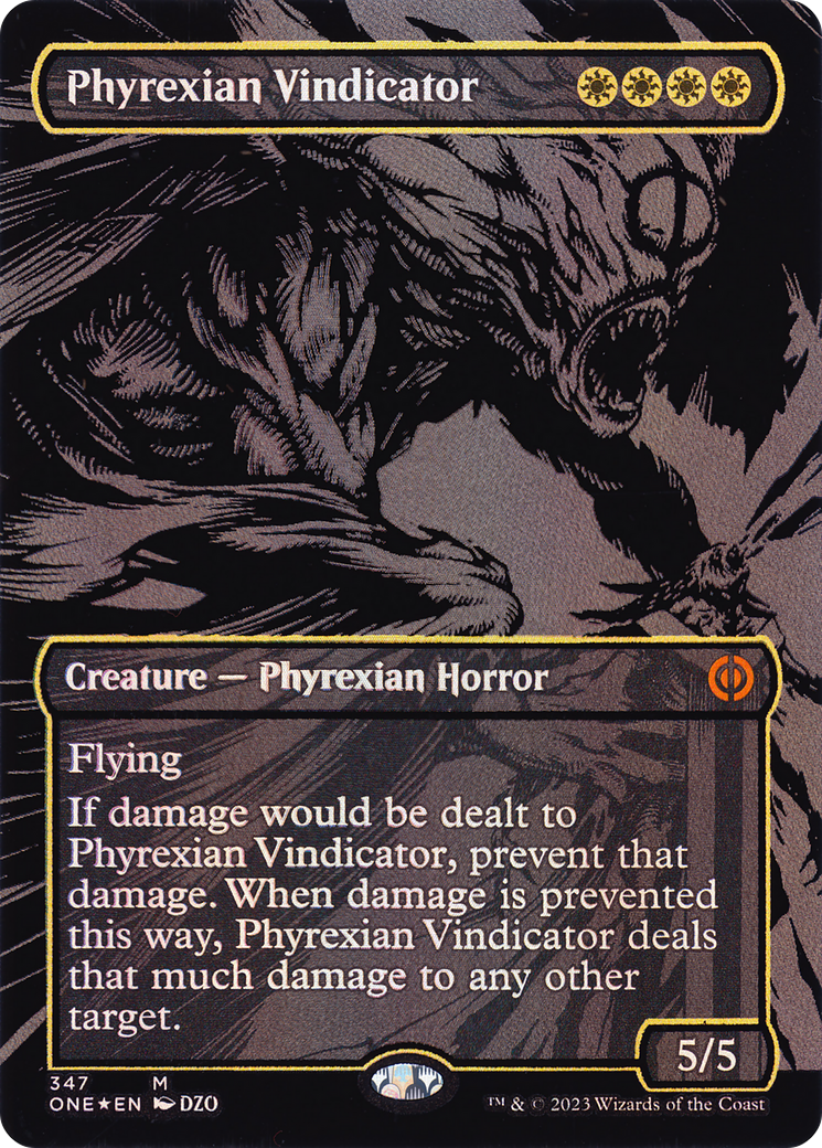Phyrexian Vindicator (347) Foil - Phyrexia: All Will Be One