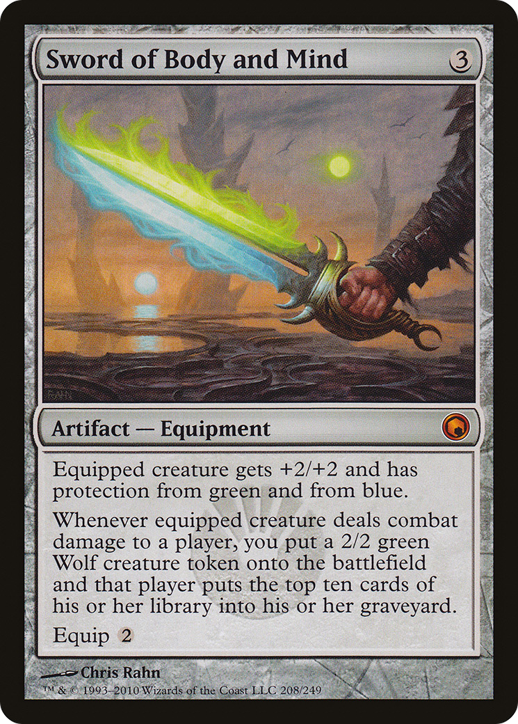 Sword of Body and Mind (208) - Scars of Mirrodin
