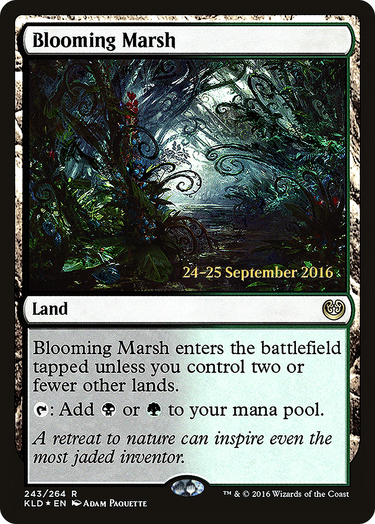Blooming Marsh (KLD) (243) Foil - Kaladesh Promos
