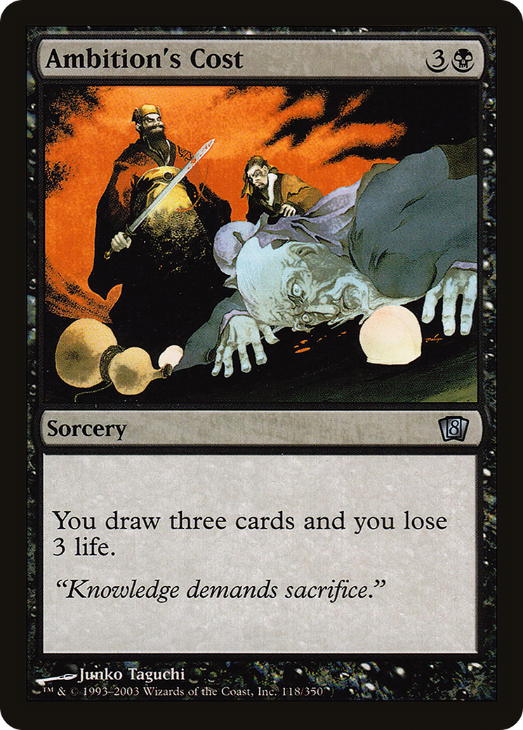 Ambition's Cost (118) - Eighth Edition