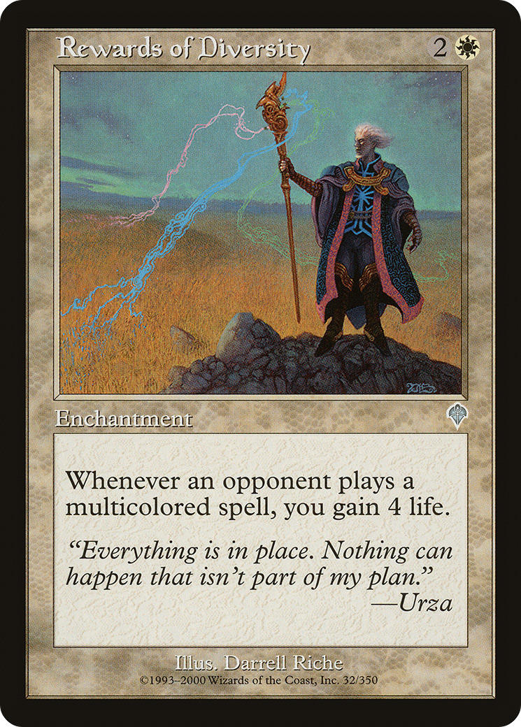 Rewards of Diversity (032) Foil - Invasion