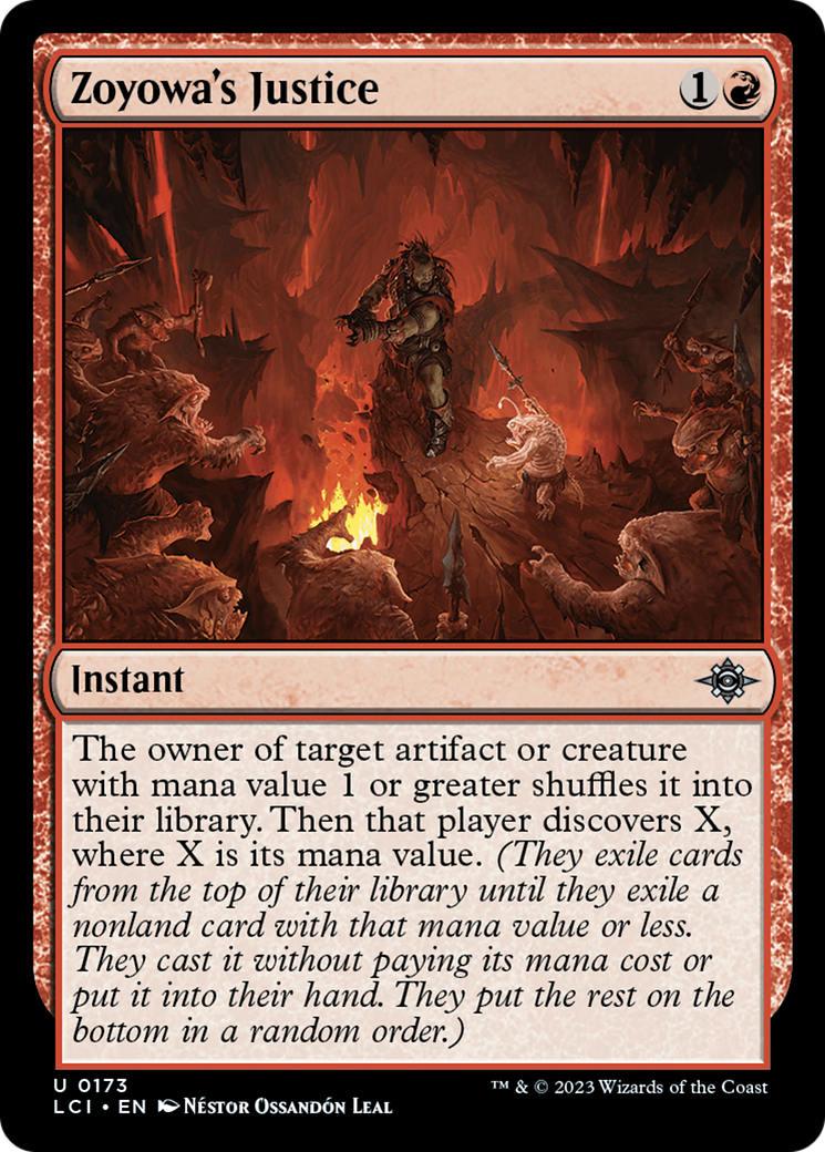 Zoyowa's Justice (173) - The Lost Caverns of Ixalan