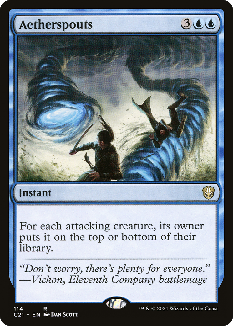 Aetherspouts (114) - Commander 2021