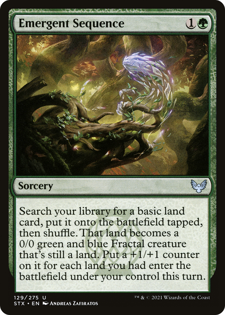 Emergent Sequence (129) - Strixhaven: School of Mages
