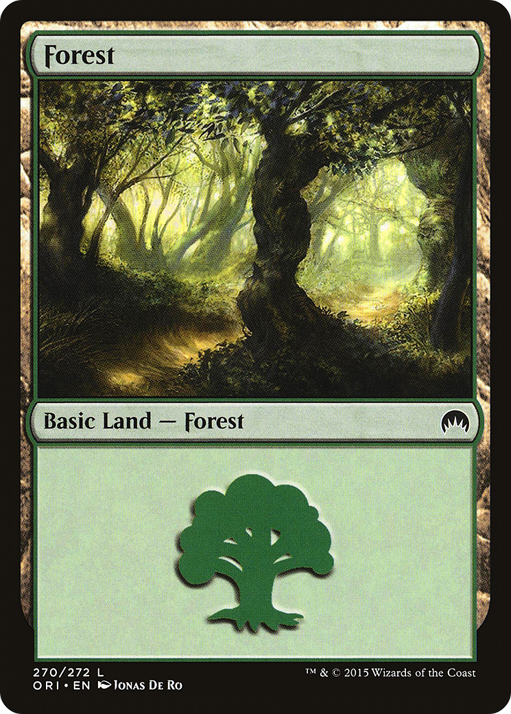 Forest (270) Foil - Magic Origins