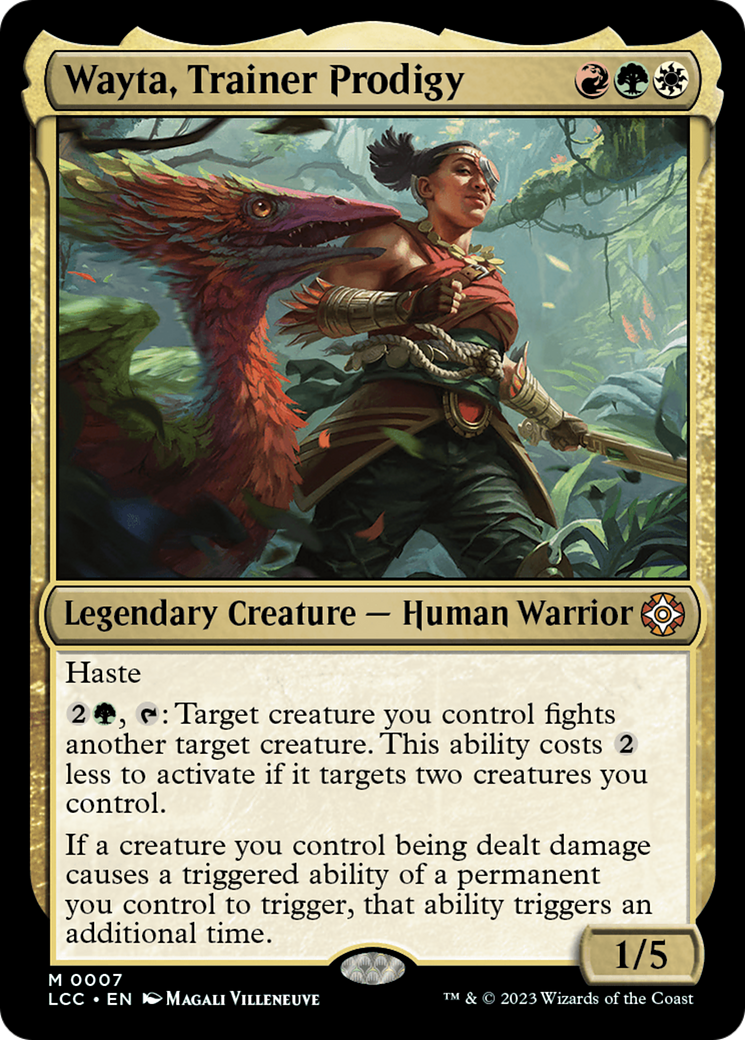 Wayta, Trainer Prodigy (007) - The Lost Caverns of Ixalan Commander