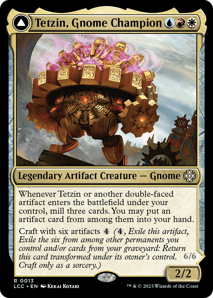 Tetzin, Gnome Champion (013) - The Lost Caverns of Ixalan Commander