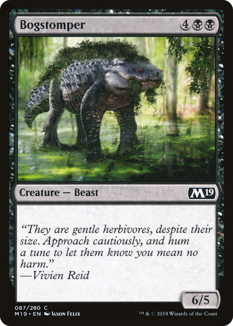 Bogstomper (087) Foil - Core Set 2019