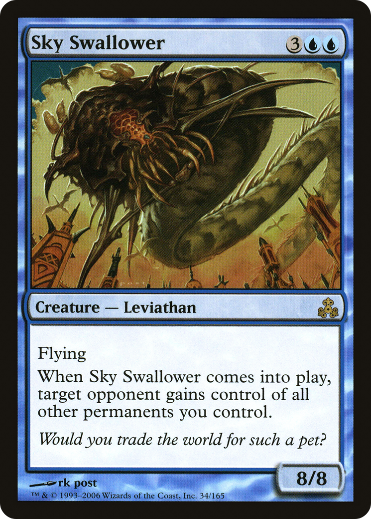 Sky Swallower (034) Foil - Guildpact