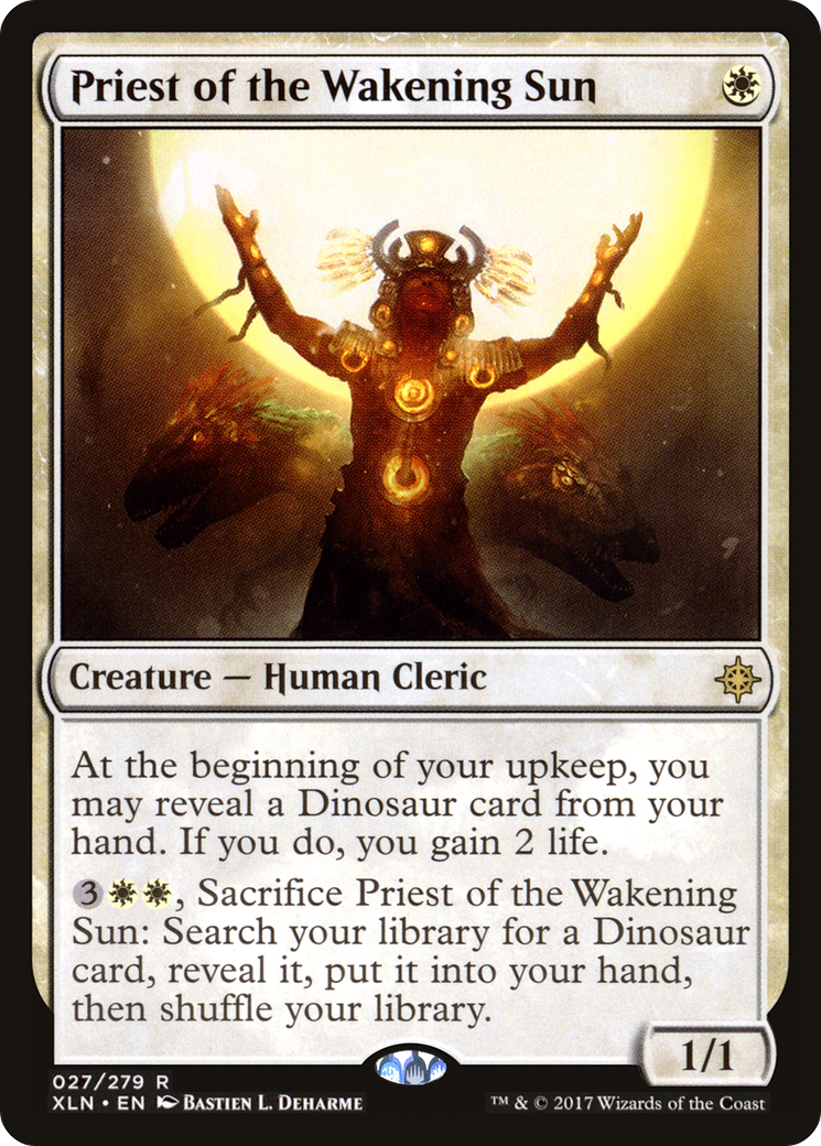 Priest of the Wakening Sun (027) - Ixalan Foil